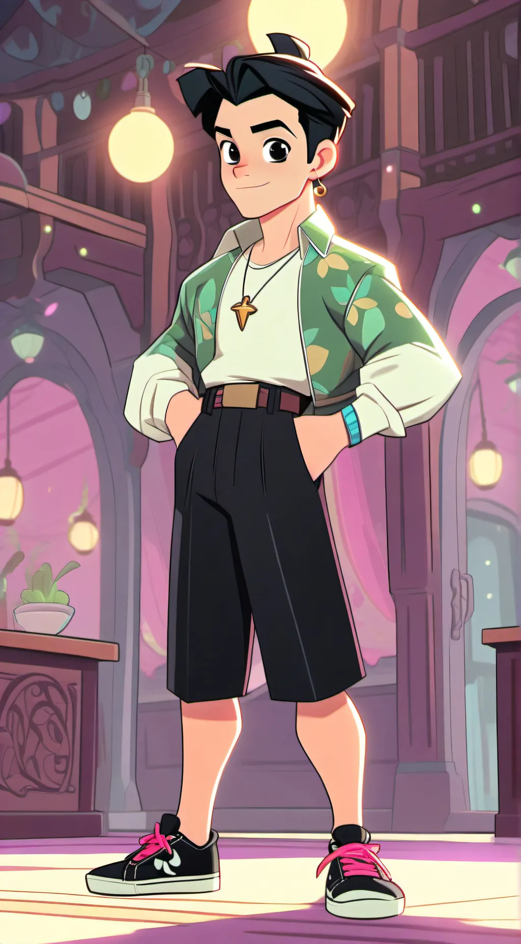 ai character: mha background