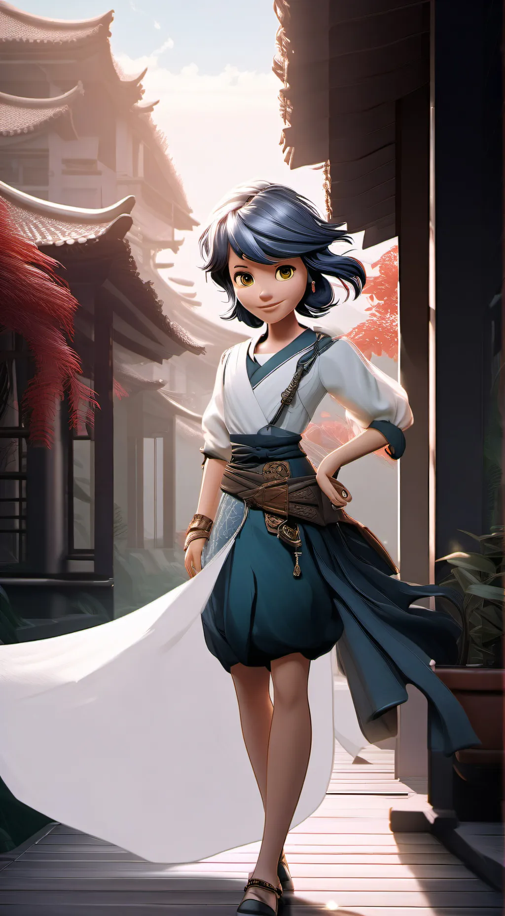 ai character: Miraculous <3 background