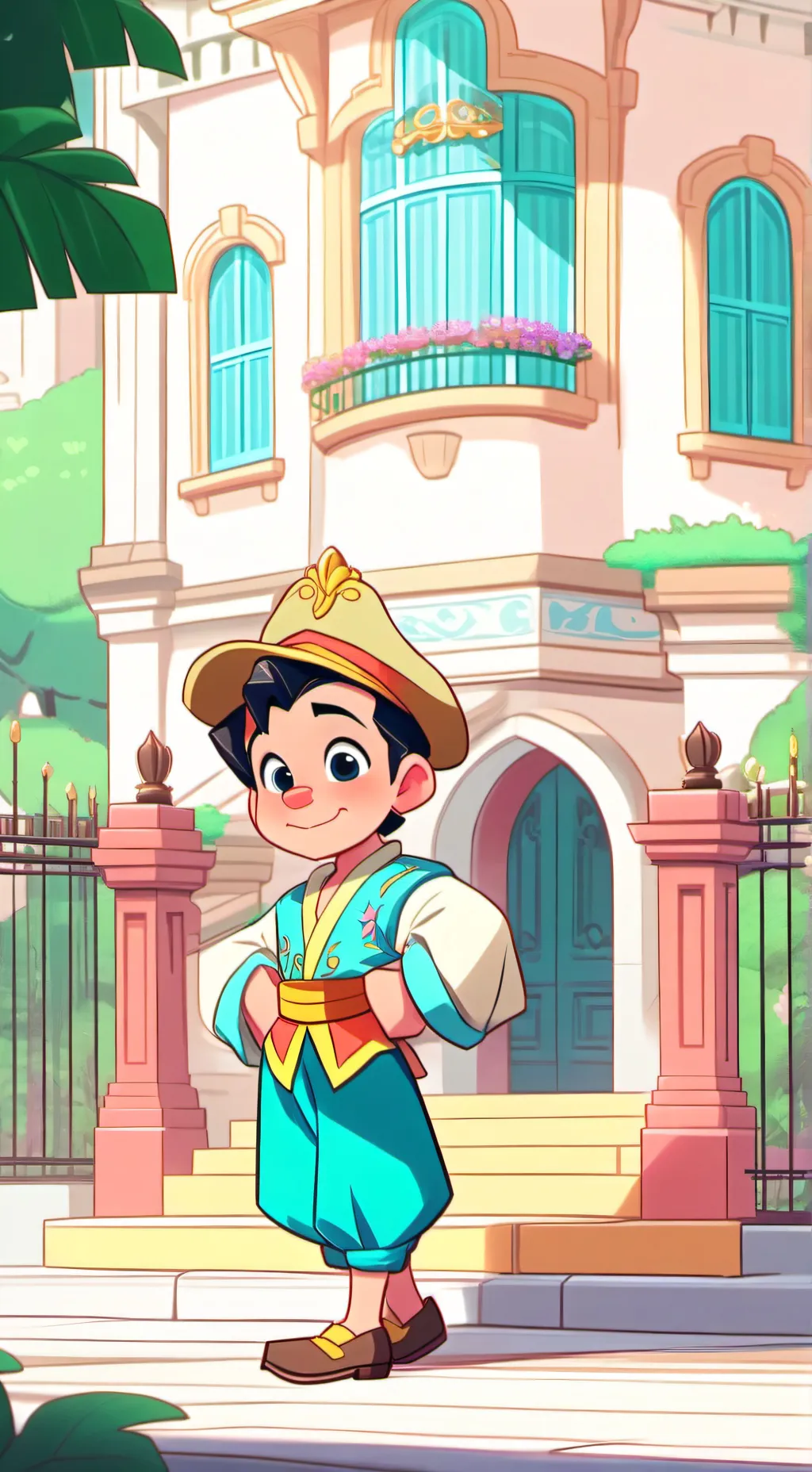 ai character: {.•.Sprout.•.} background