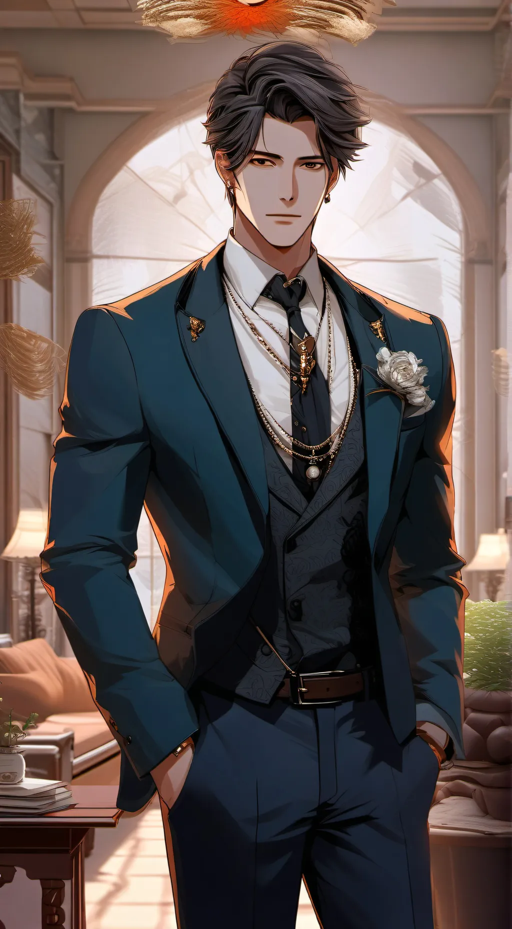 ai character: 💥🔥⚡ Luke ⚡🔥💥 background