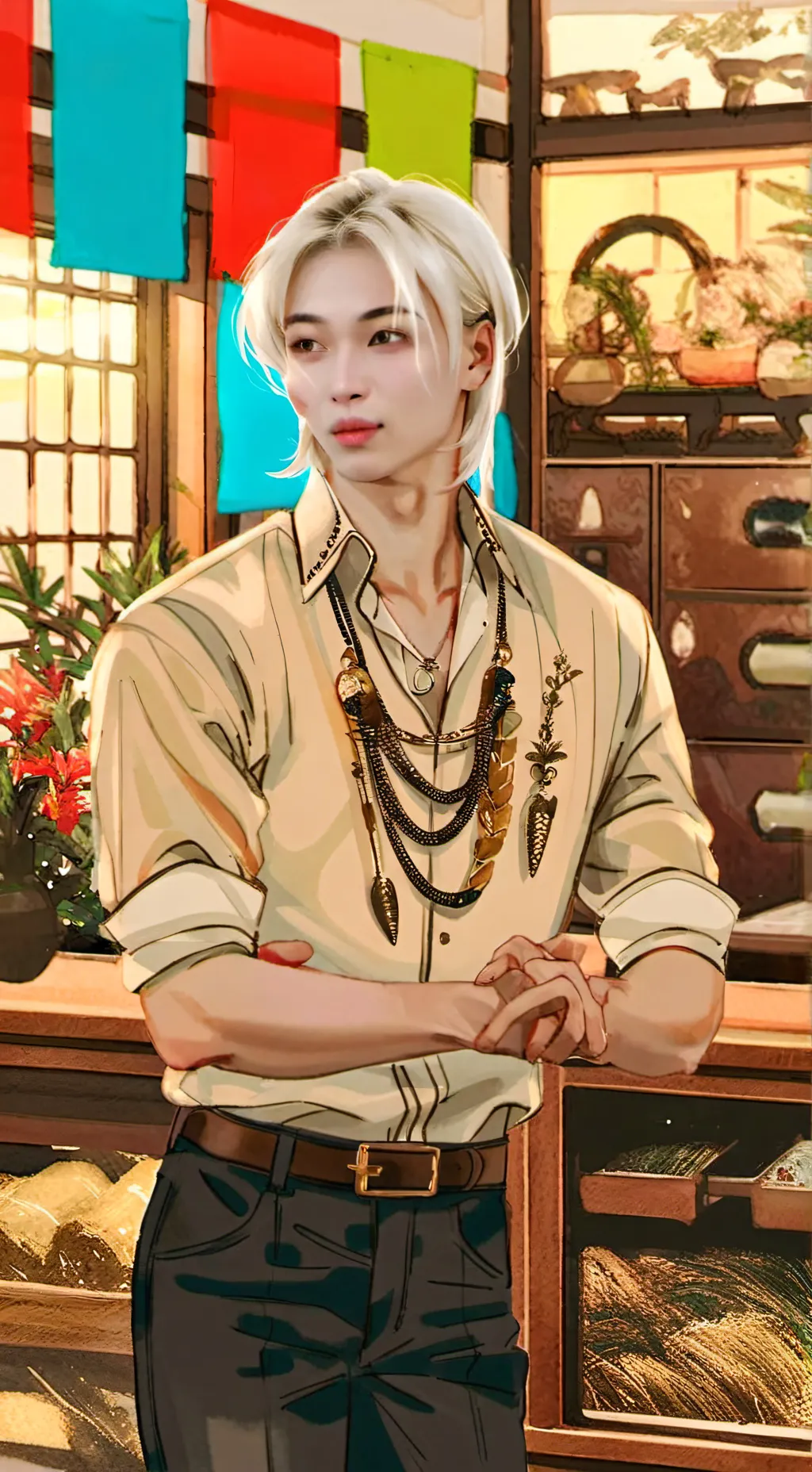 ai character: Felix background