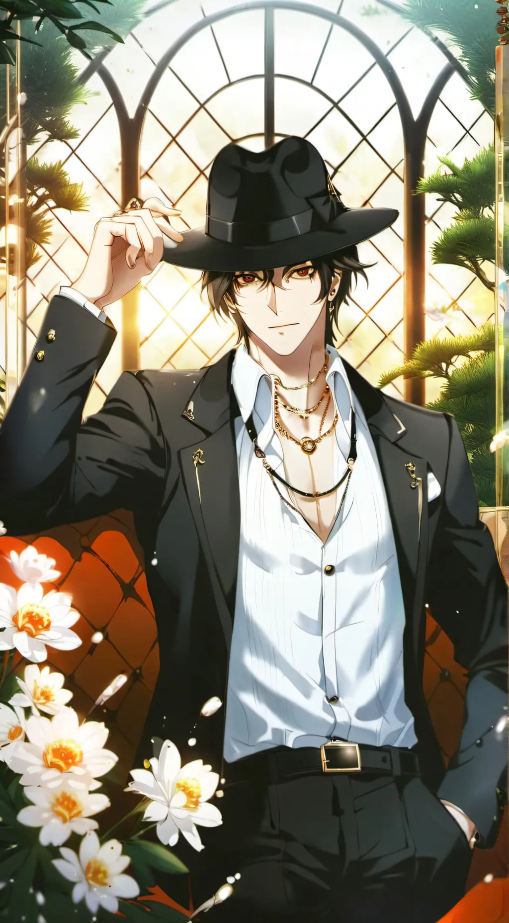 ai character: Jayden  background