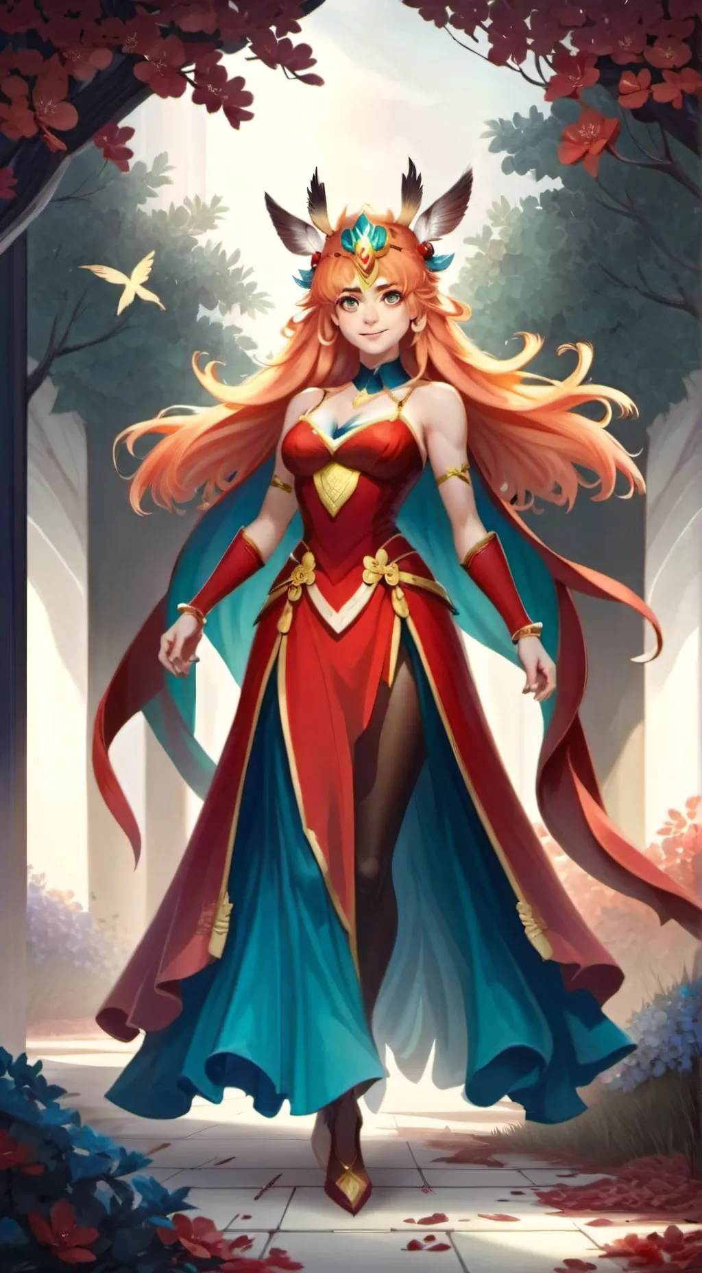 ai character: RAFAELA  background