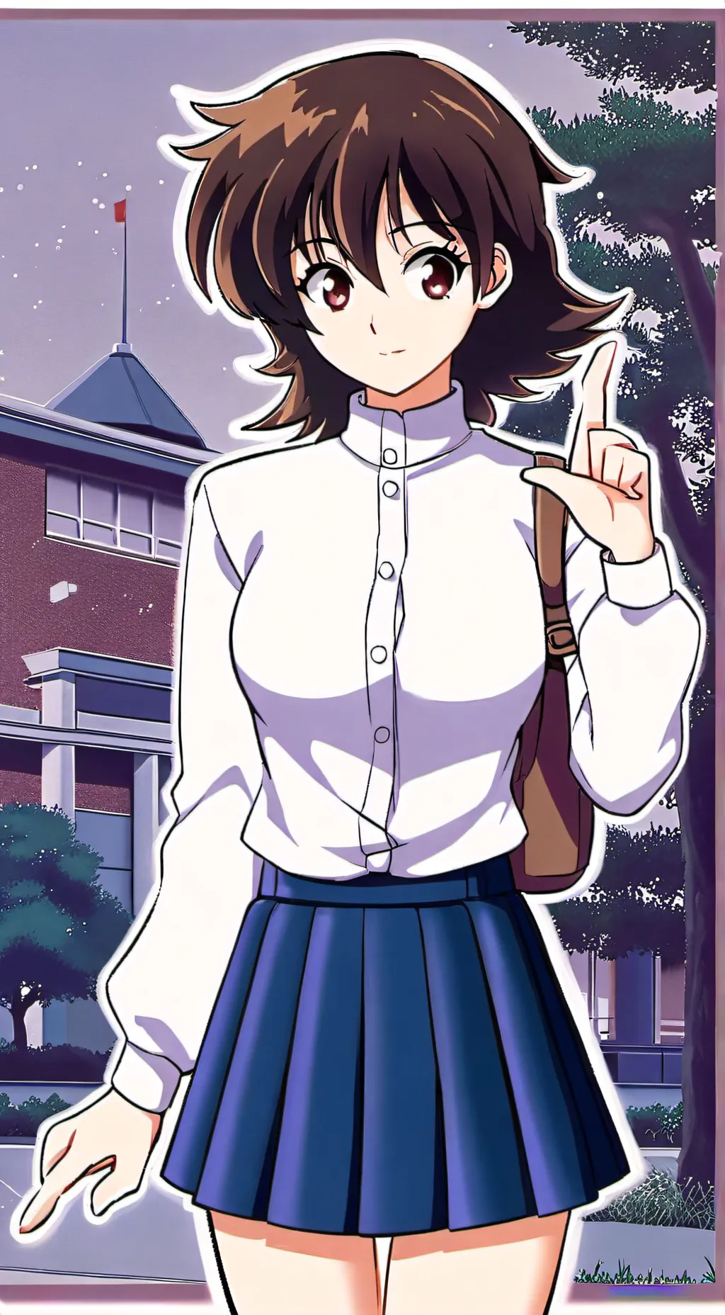 ai character: Keiko Yukimura background