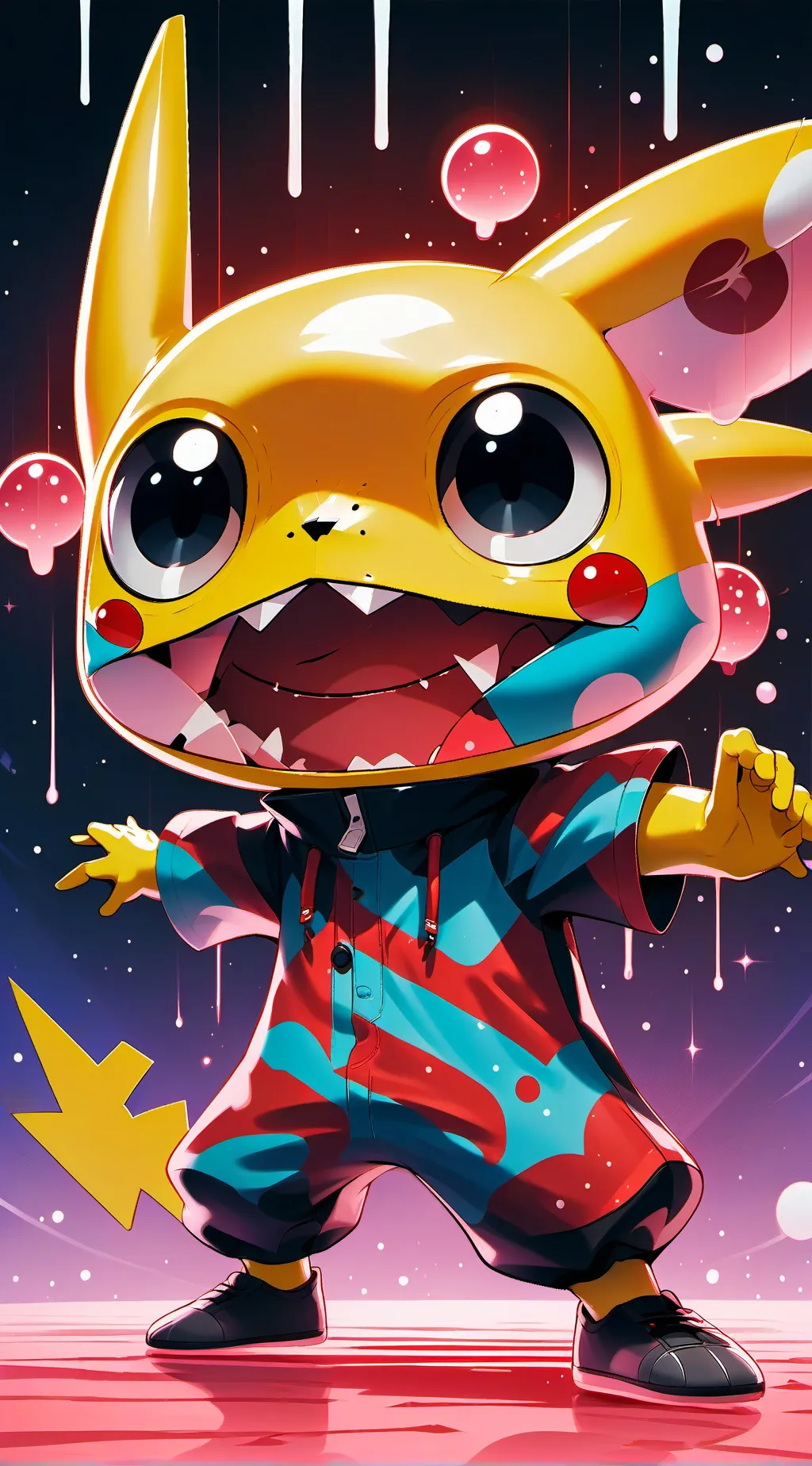 ai character: dancing cw infec background