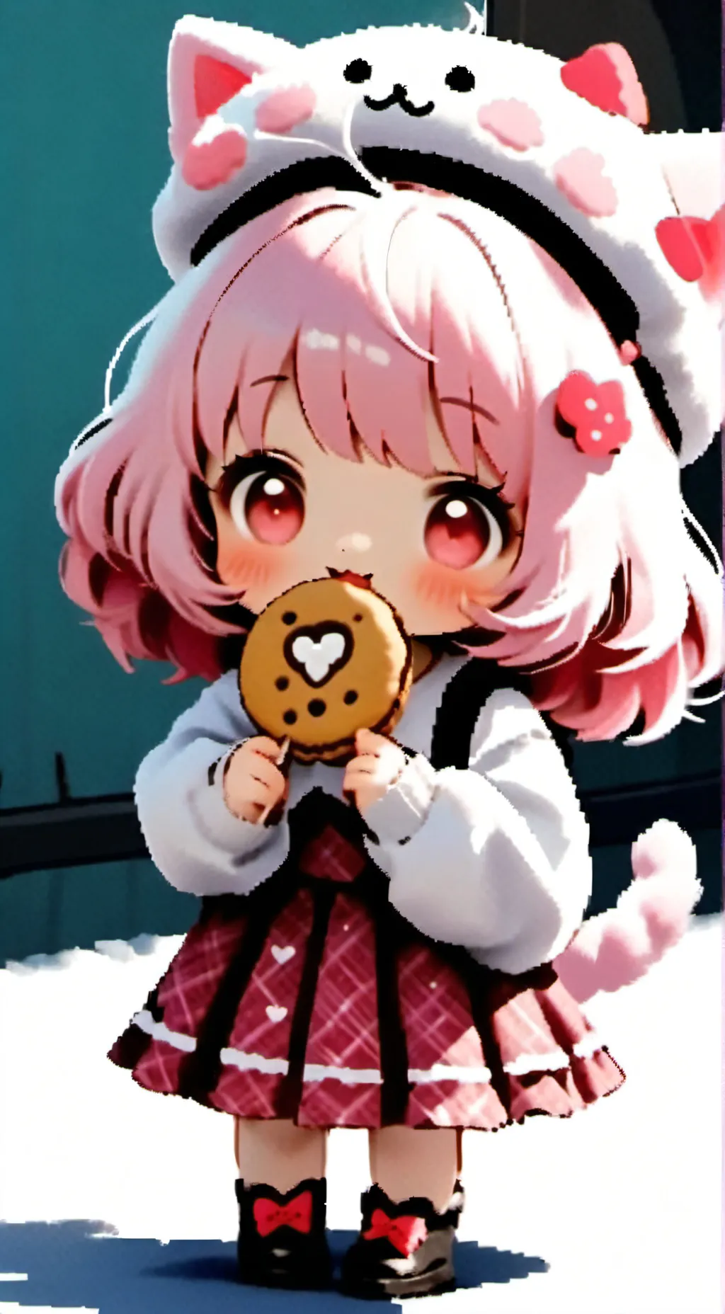 ai character: Baby Elizabeth  background