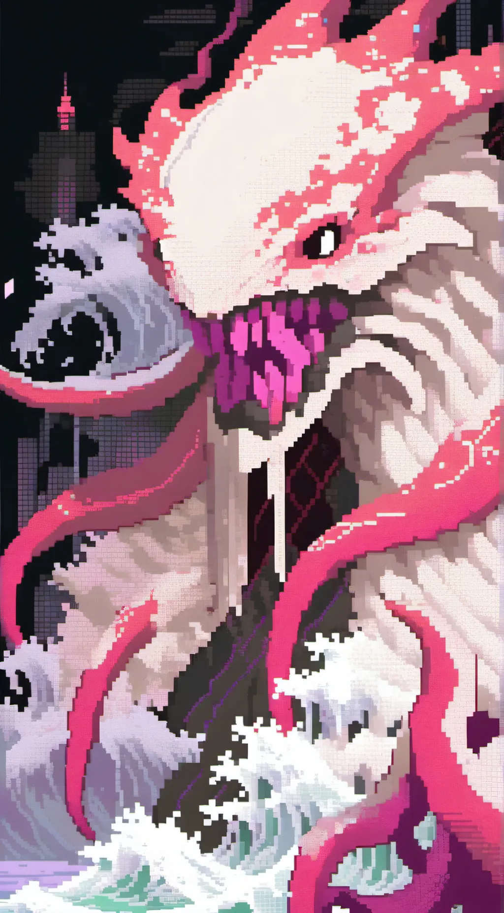 ai character: monstro dos mares background