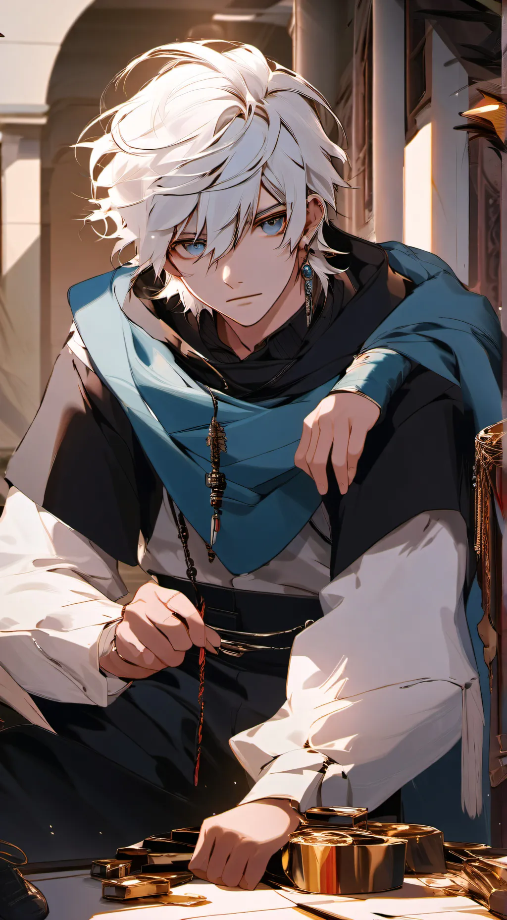 ai character: Prince Luke background