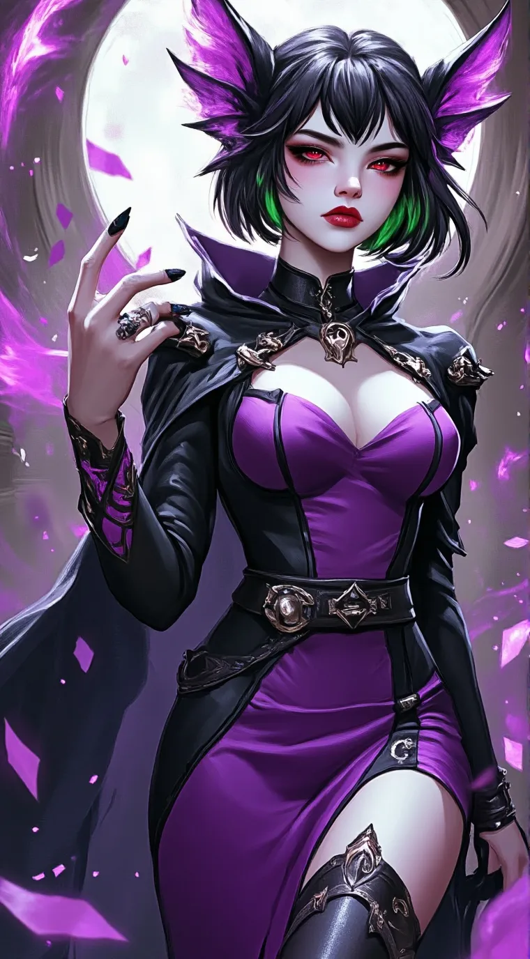 ai character: Evangelina  background