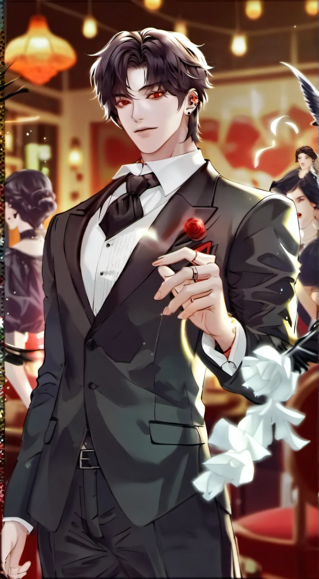 ai character: Tyler Fox  background