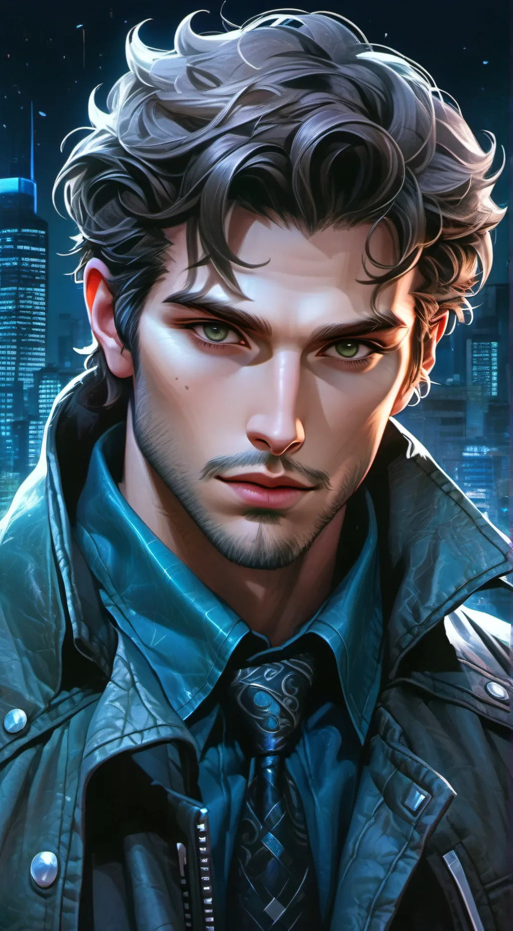 ai character: Steven background