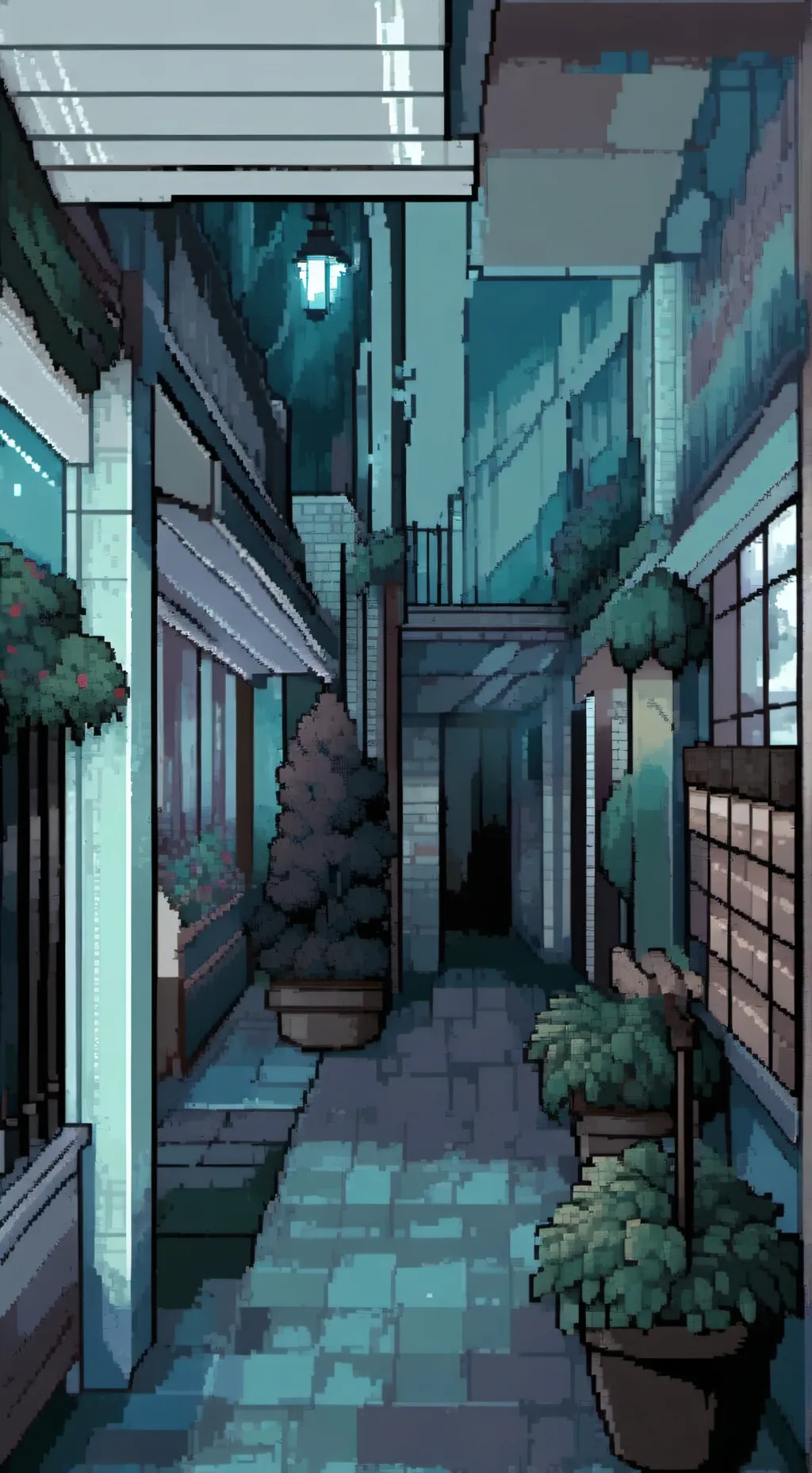 ai character: romeros mall cat 2 background