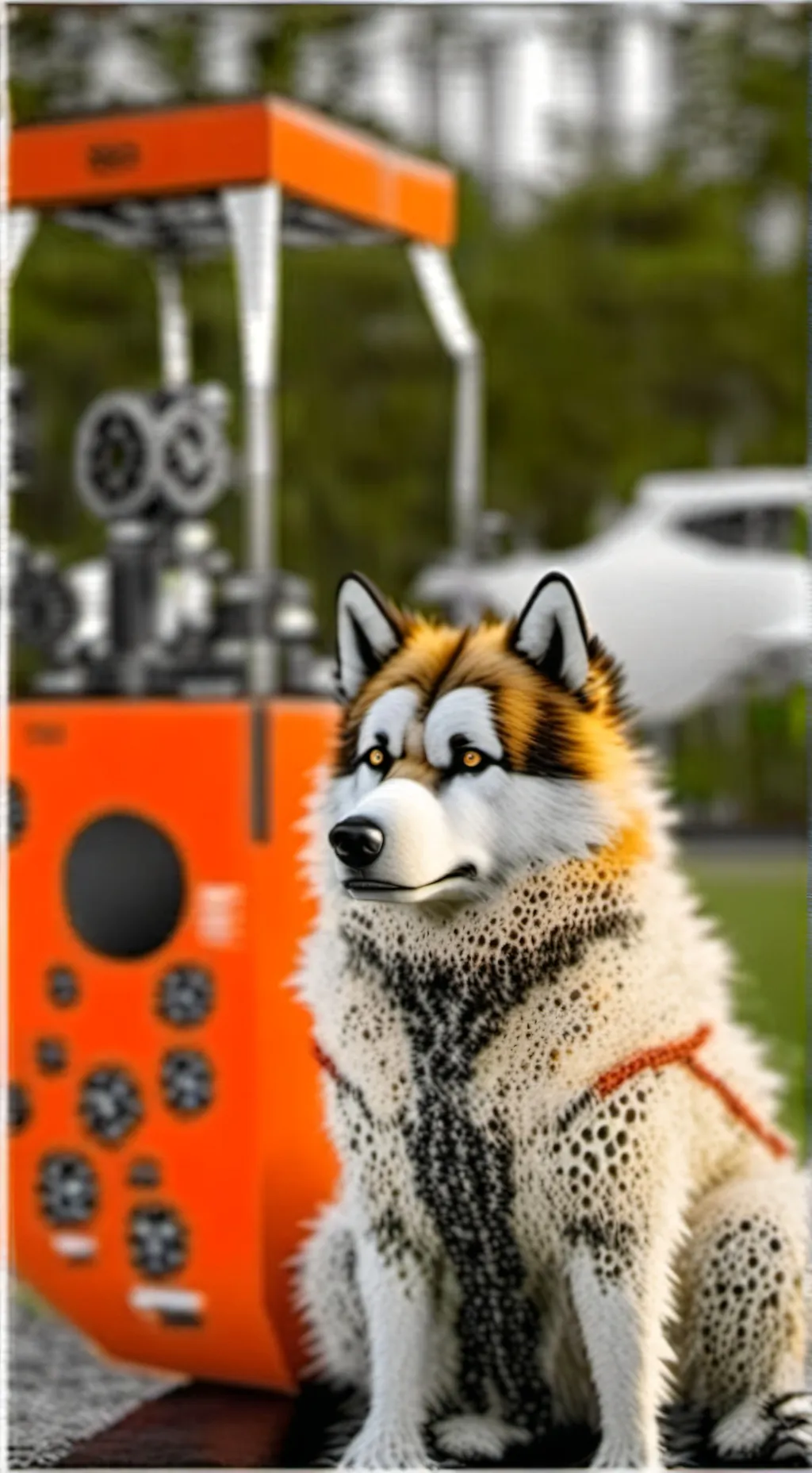 ai character: re furry  background