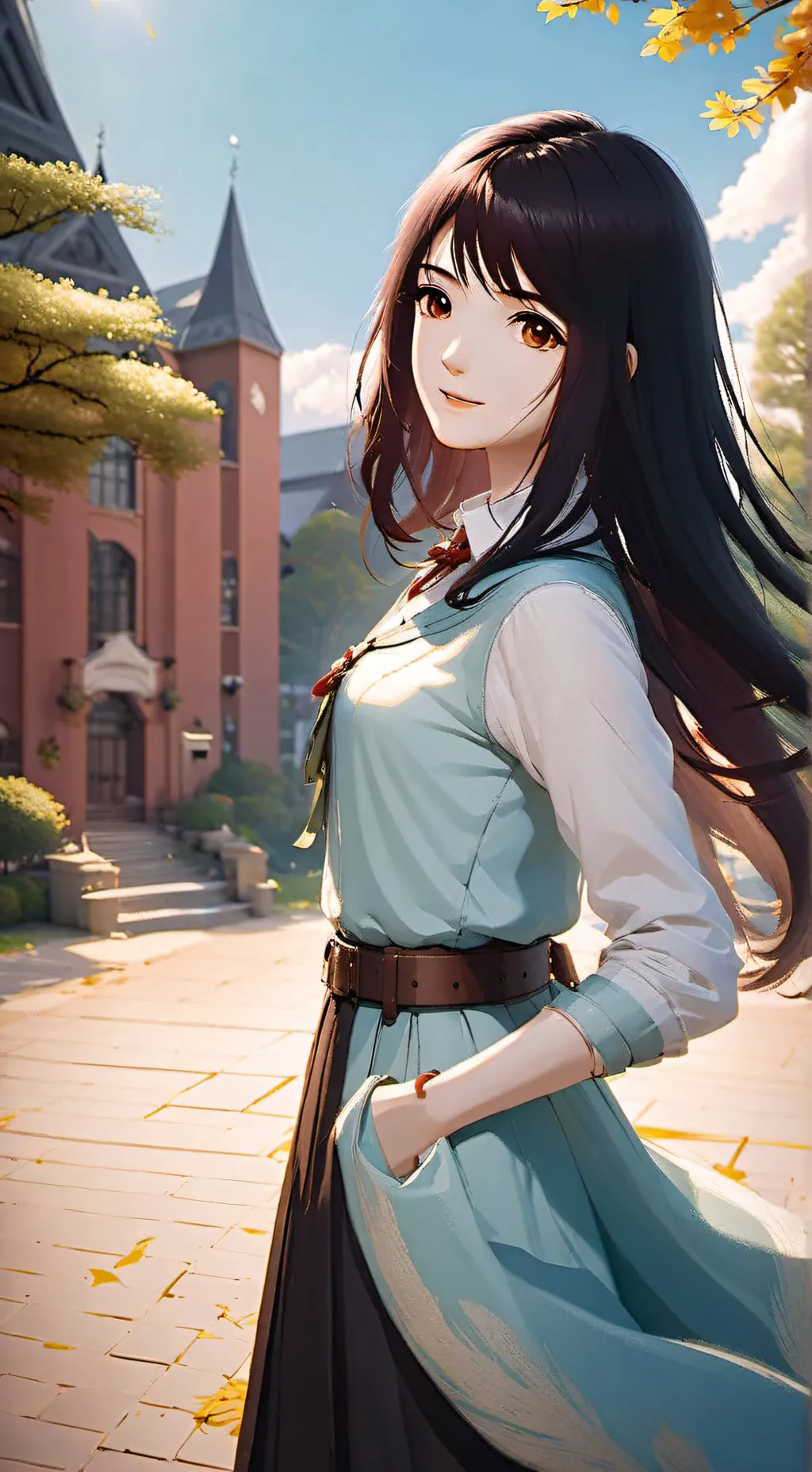 ai character: Kagami Seok background