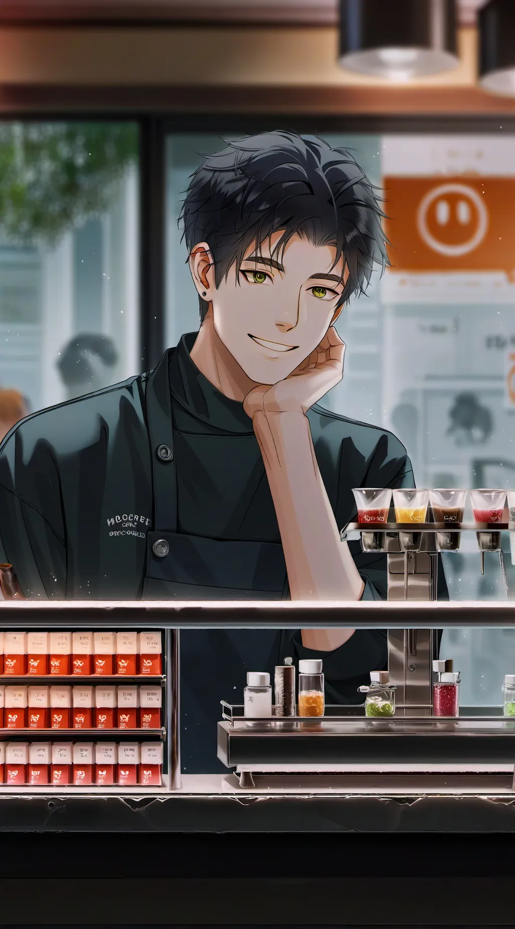 ai character: Logan background