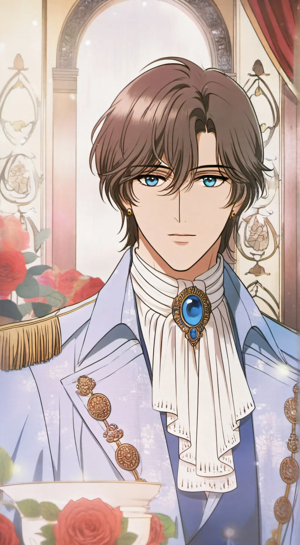 ai character: Damien Meyer background