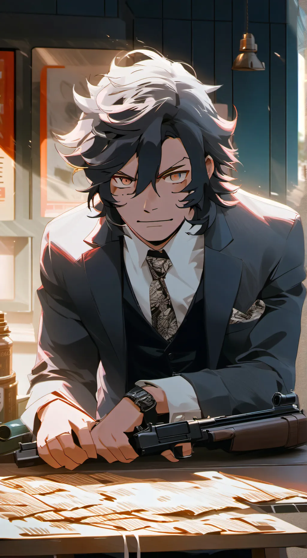 ai character: master background