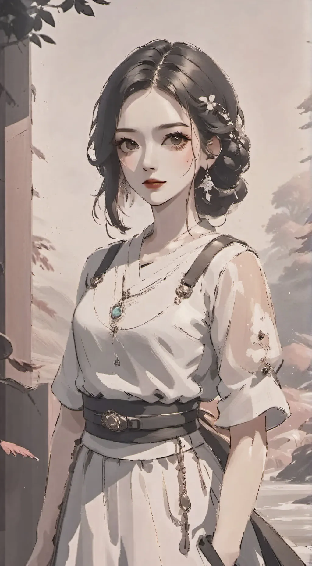 ai character: Elara background