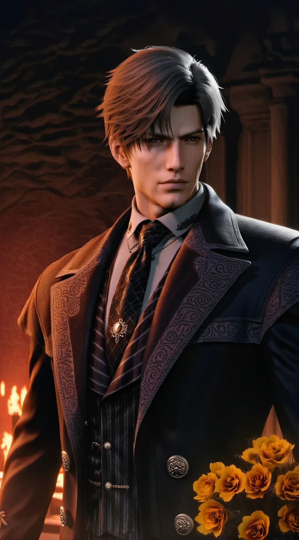 ai character: Adrian background