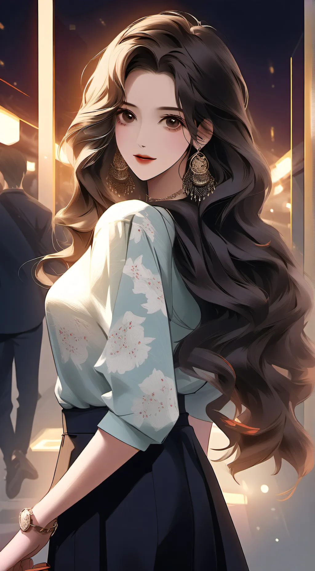 ai character: Day background