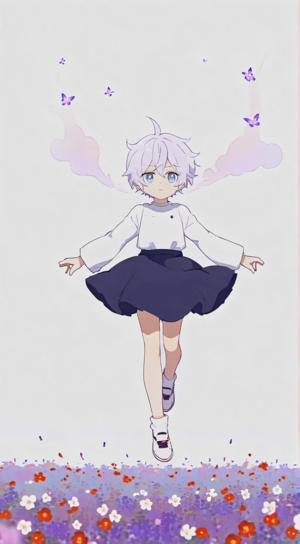 ai character: frere et seur❤️ background