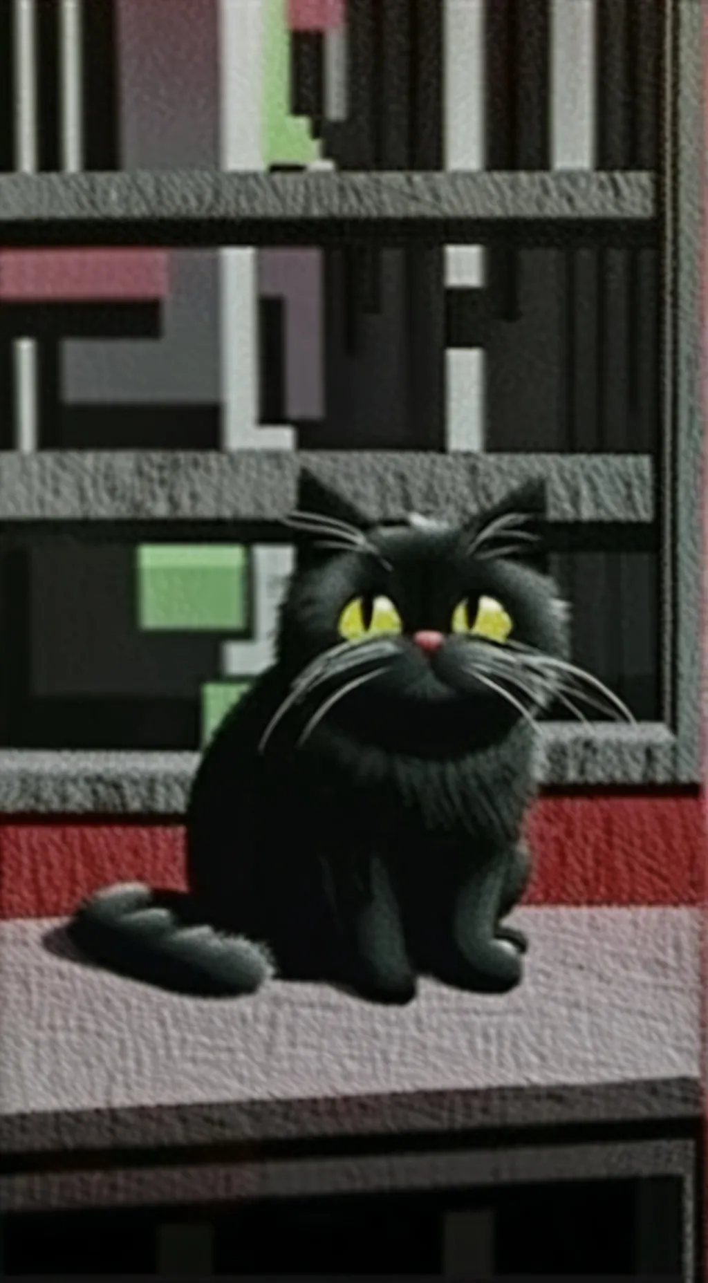 ai character: картунмлд background