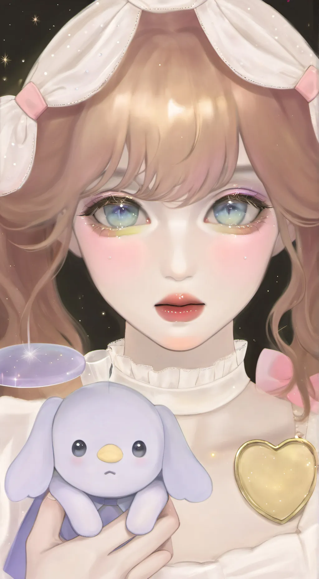 ai character: Lily♡ background