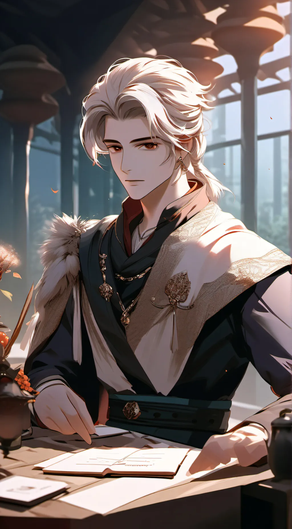 ai character: Даник background