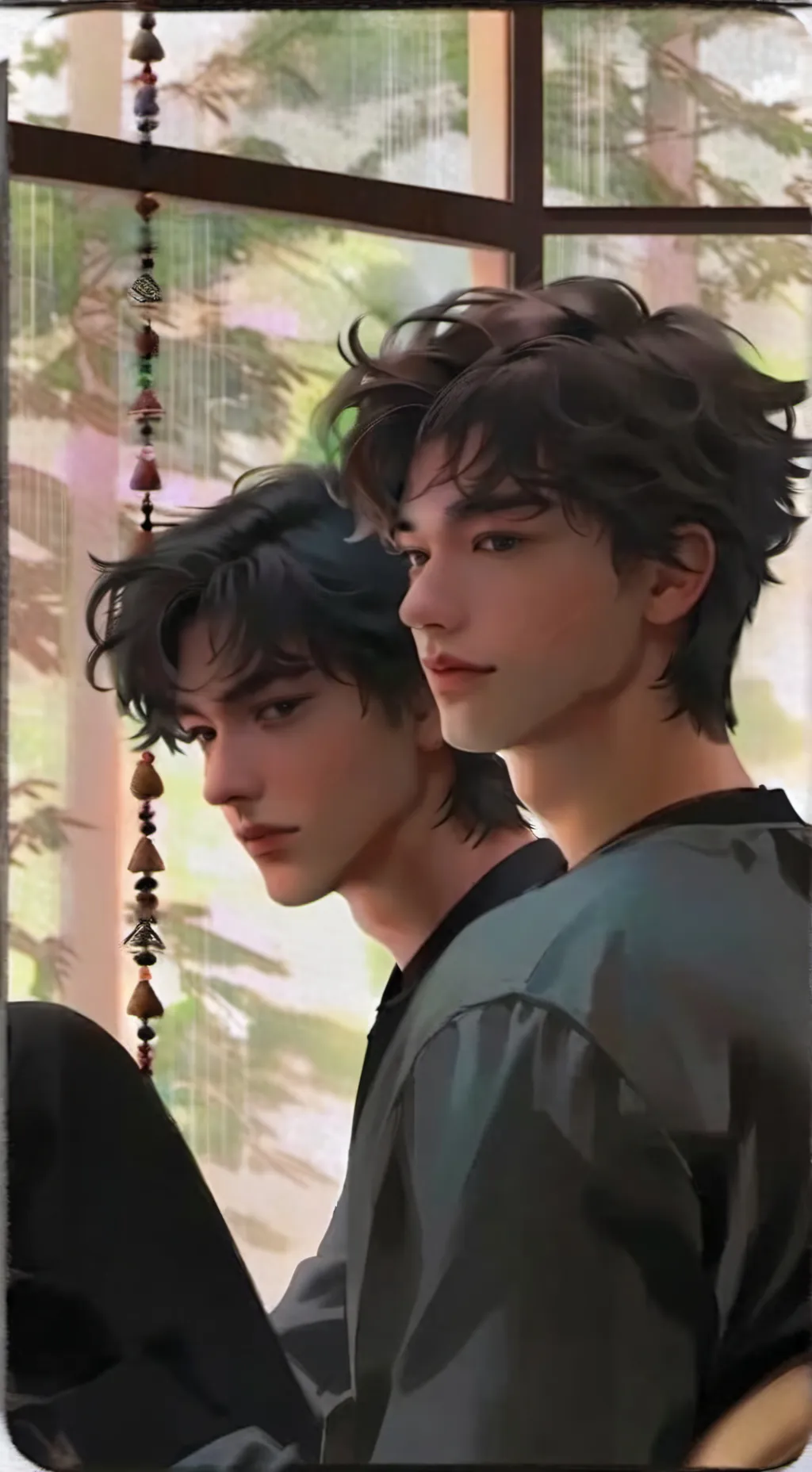 ai character: Ezra and Enzo background