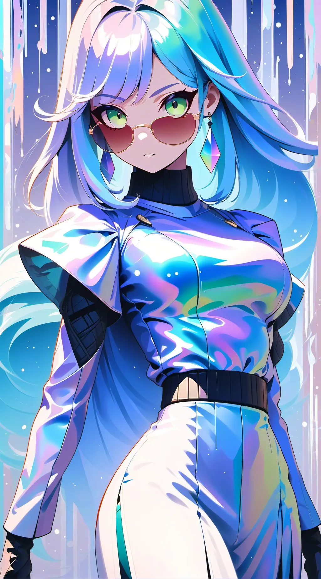 ai character: squid game  background