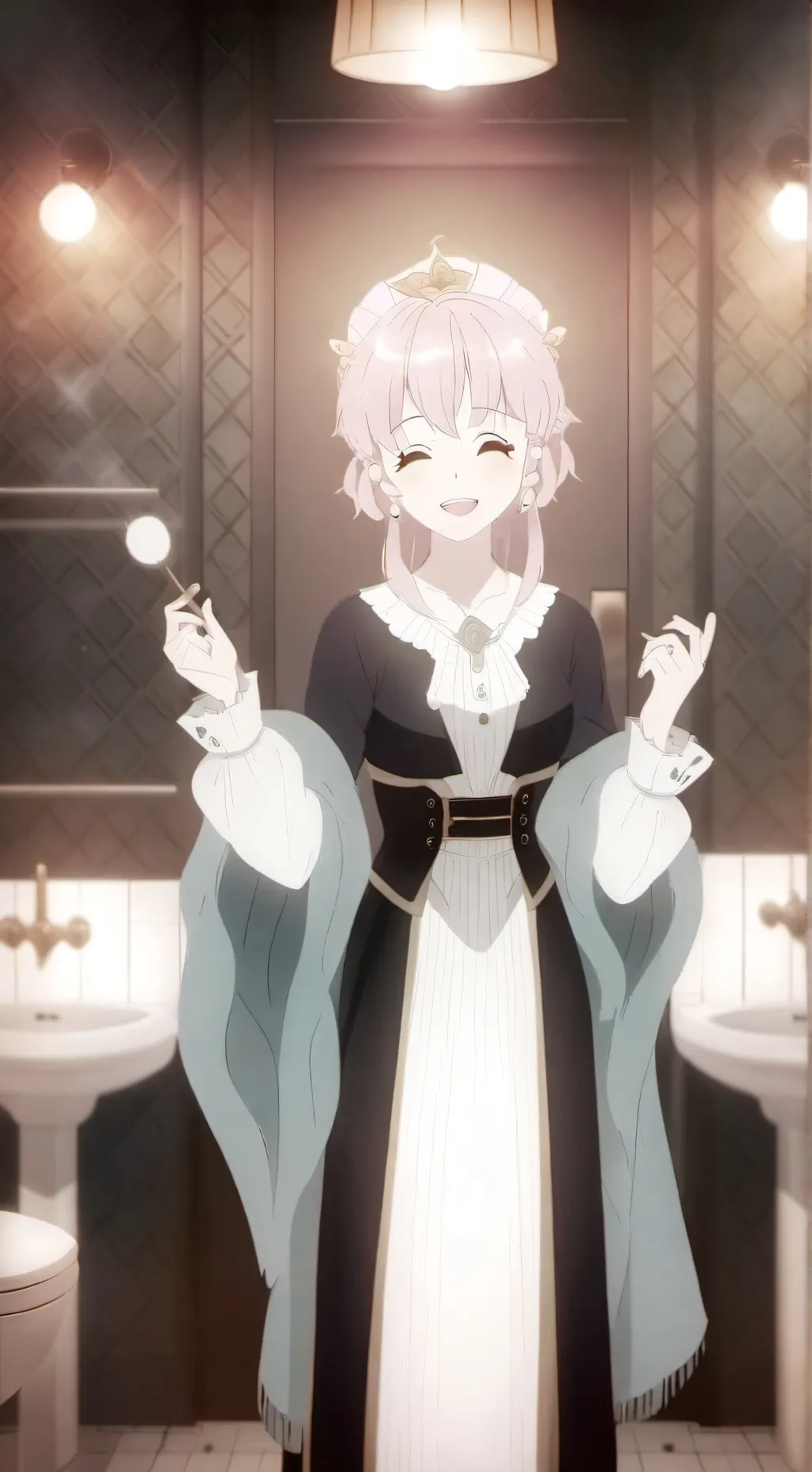 ai character: lesbian kny background