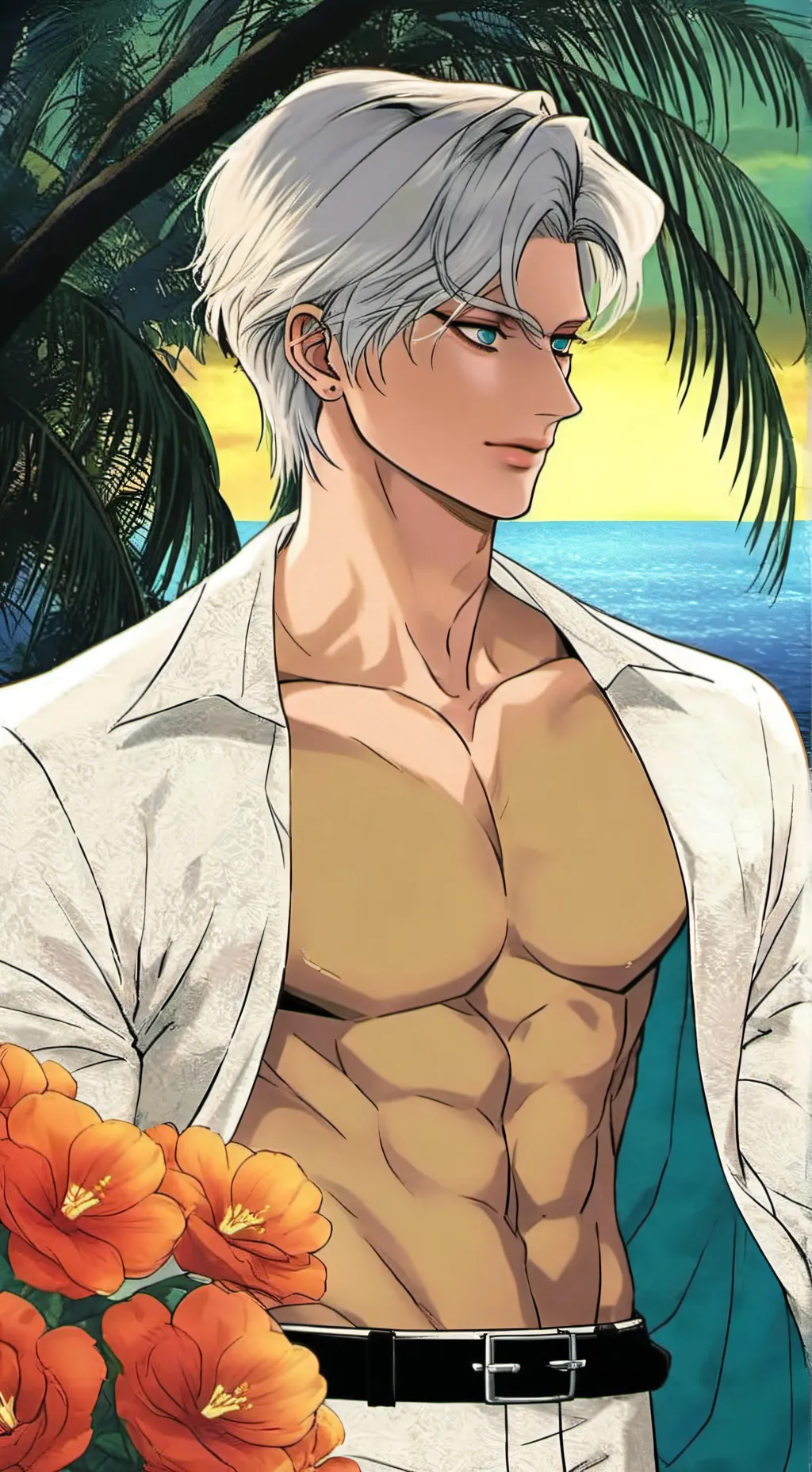 ai character: Huang Ryan  background