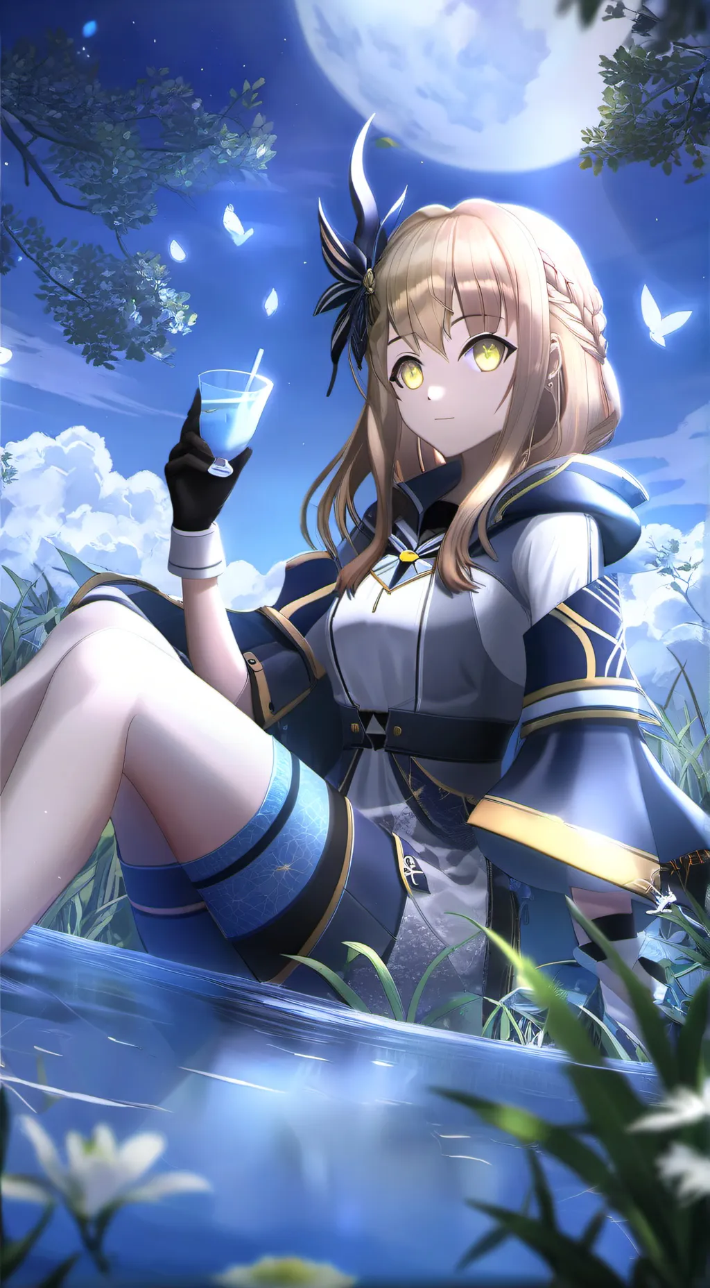 ai character: Alison  background