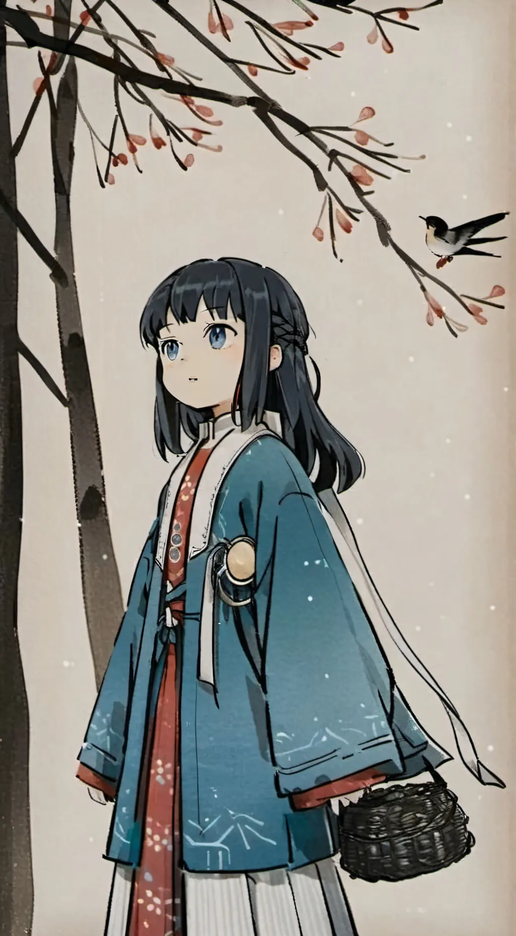 ai character: ☁tokito Muichiro☁ background