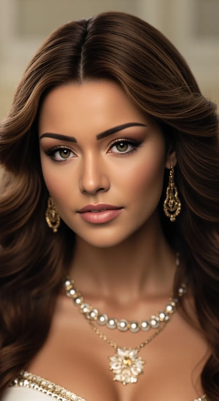 ai character: Chantal Black background