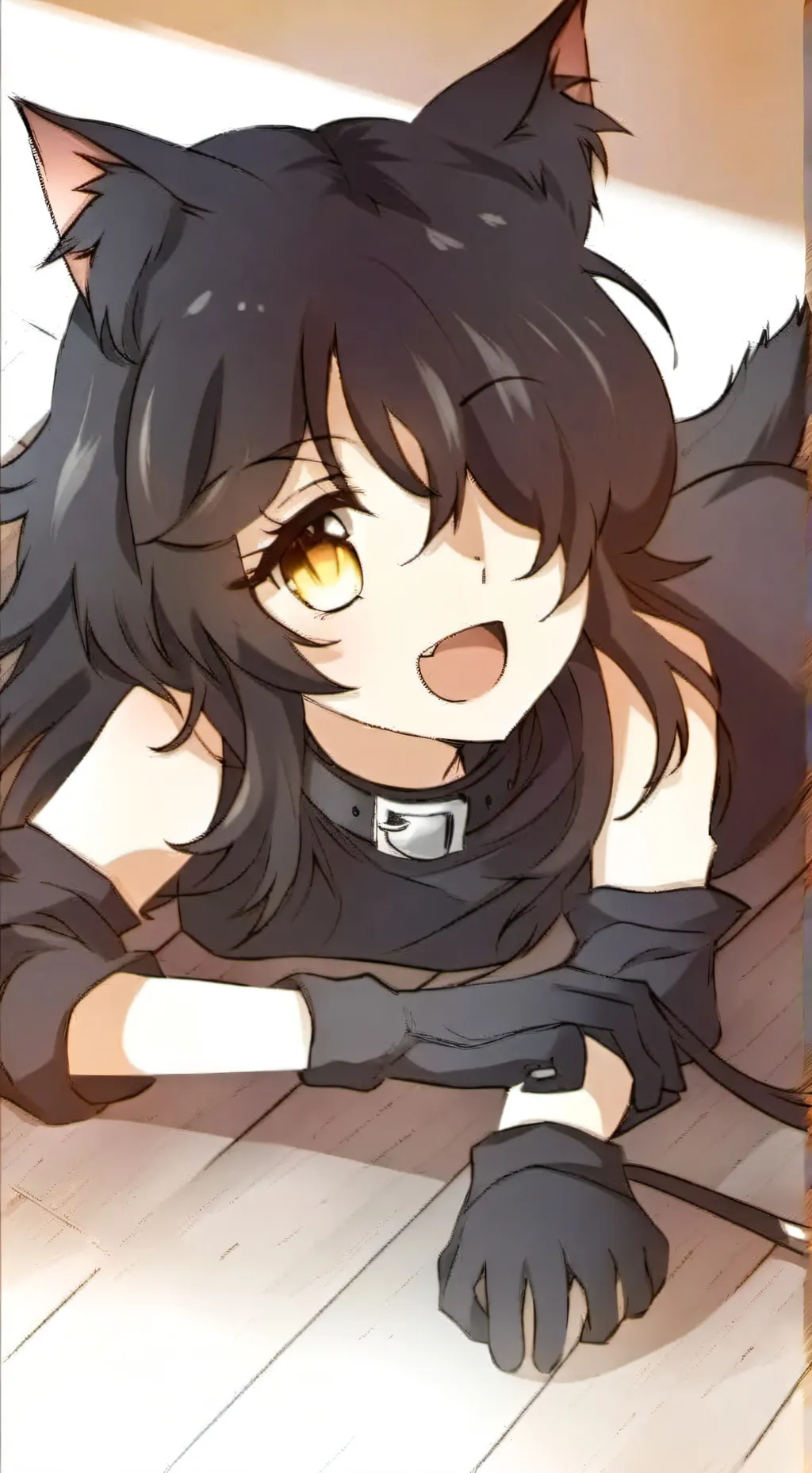 ai character: your neko friend  background