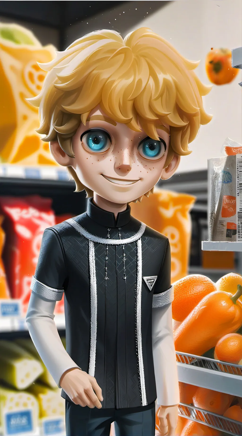 ai character: Max background