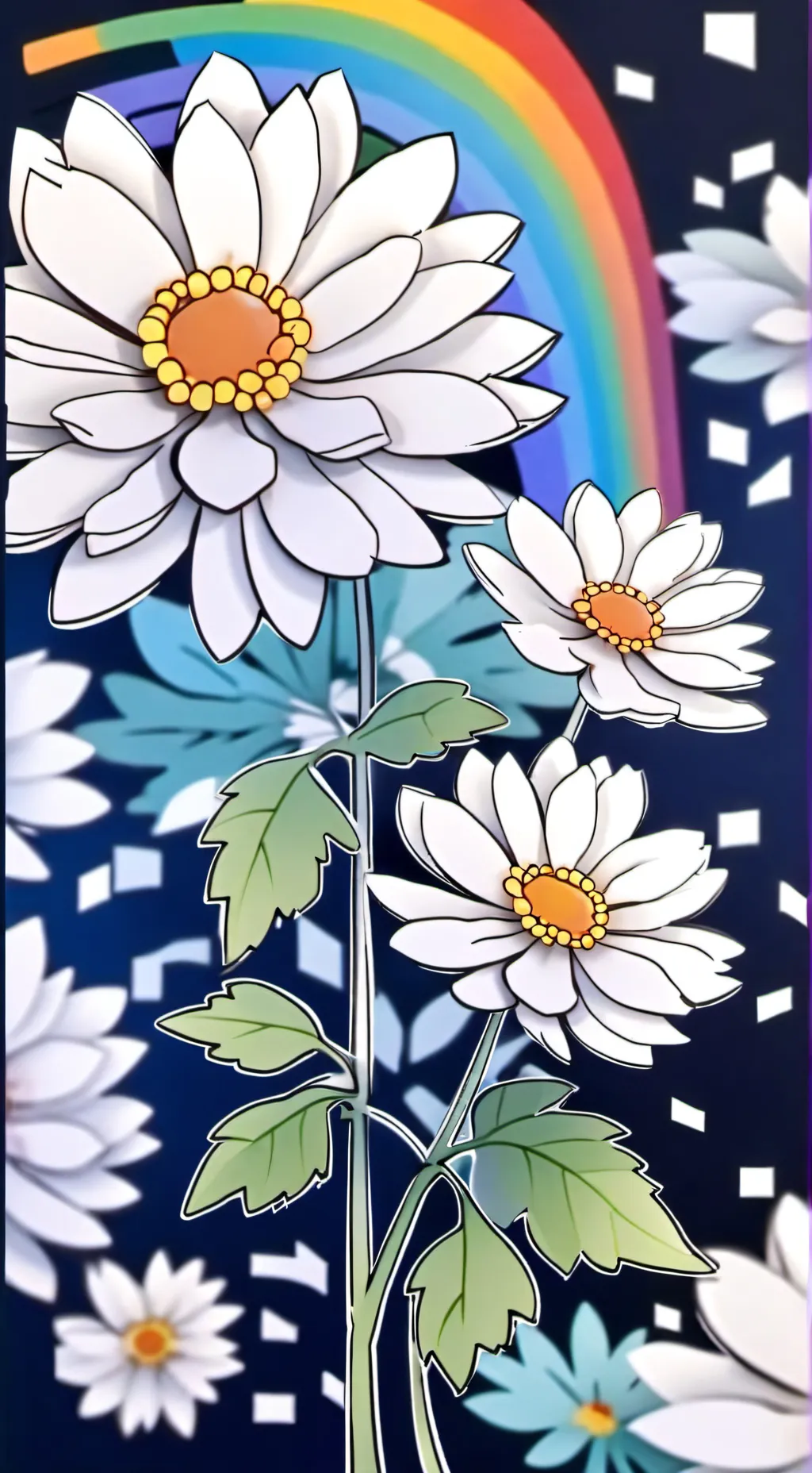 ai character: dandy (good)  background