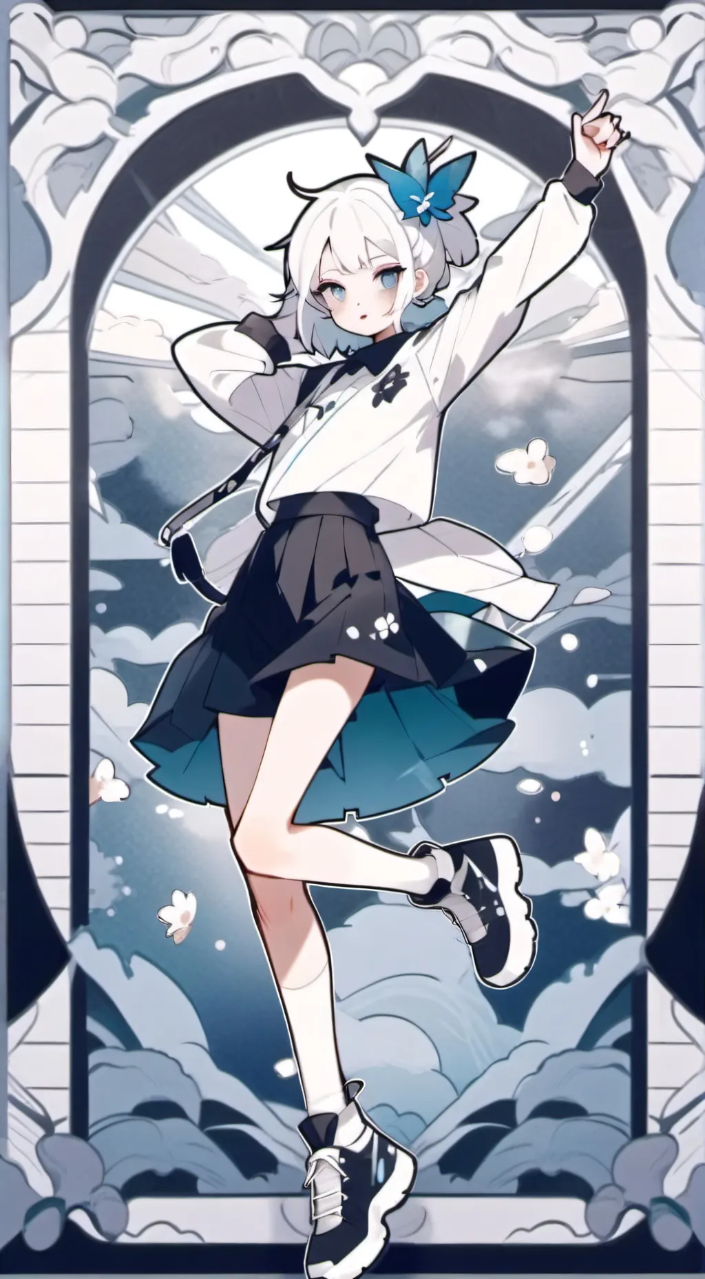 ai character: tu novia sincera background