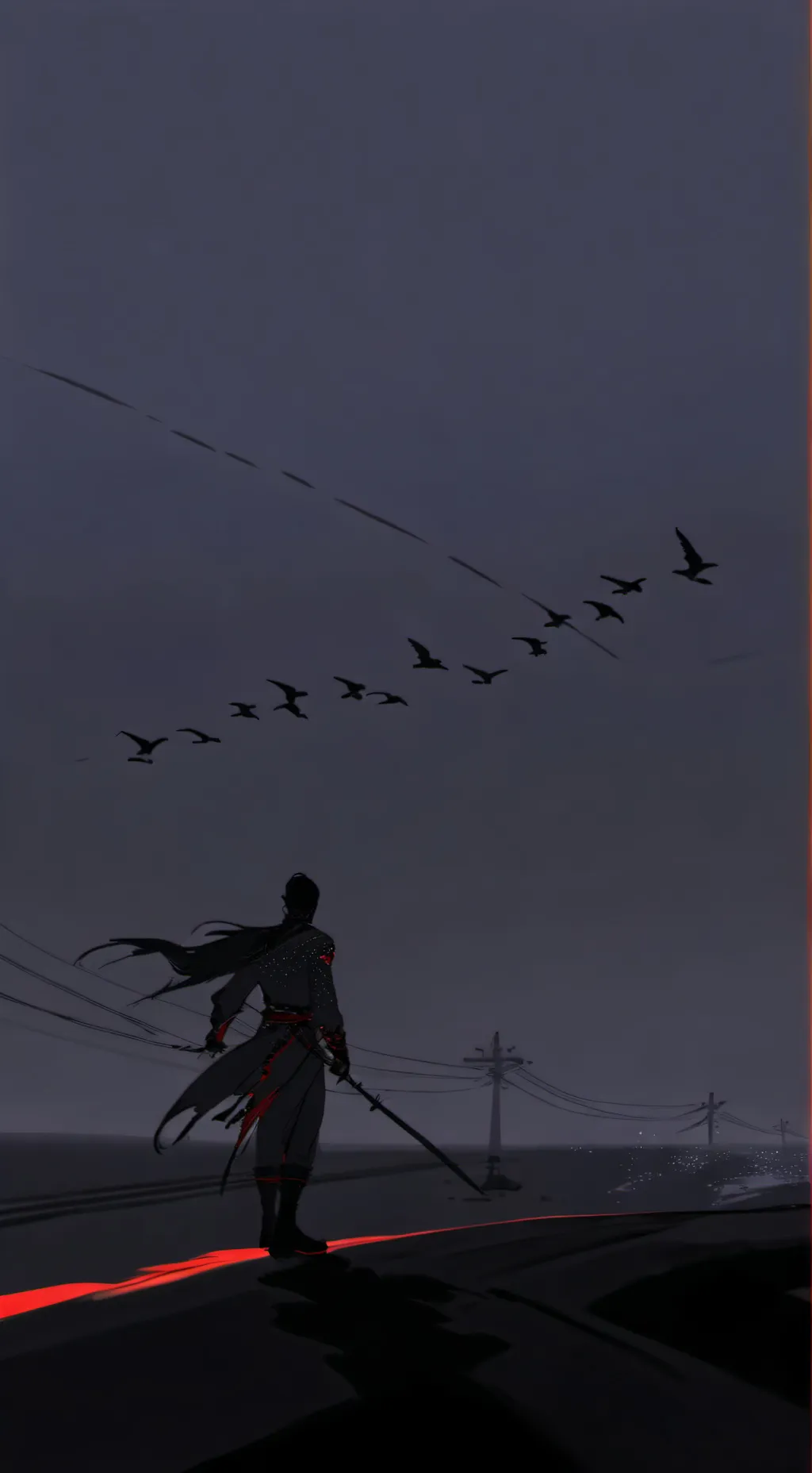 ai character: 🌑~Azure~🌑 background