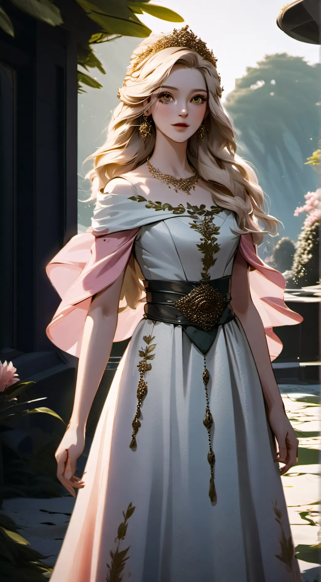 ai character: Princess Aurelia background
