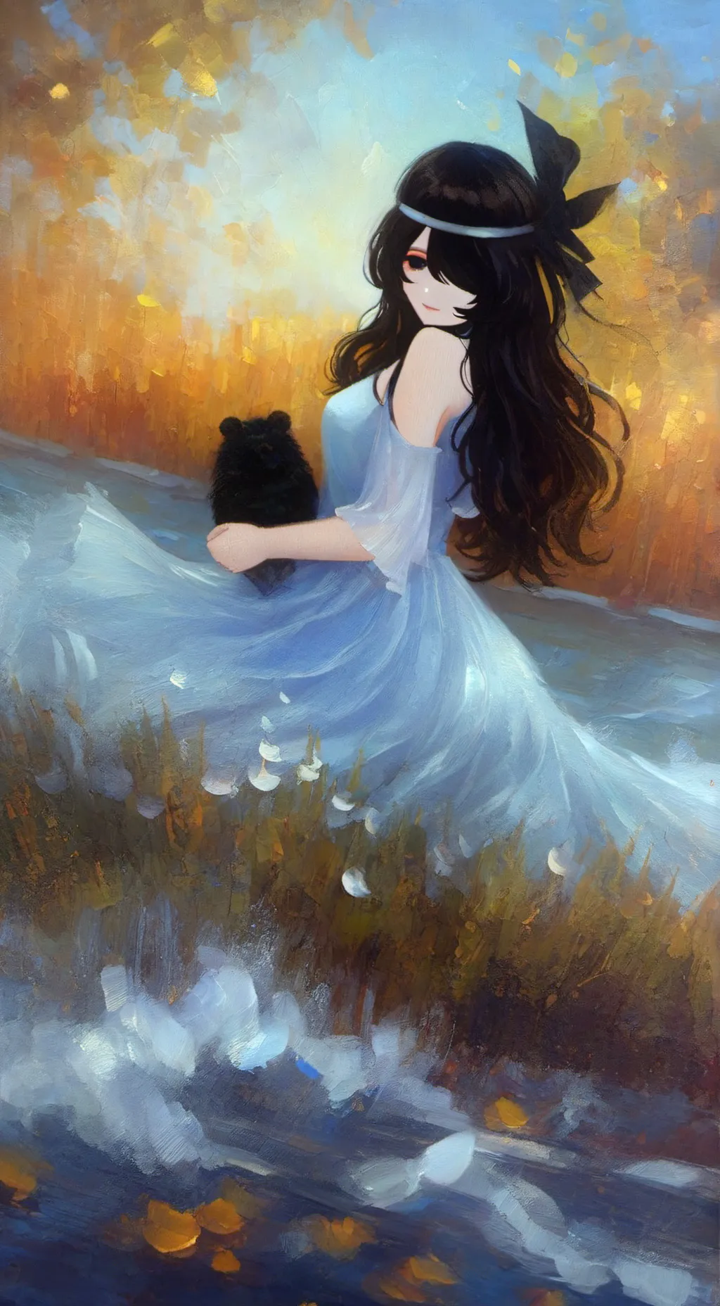 ai character: Naomi  background