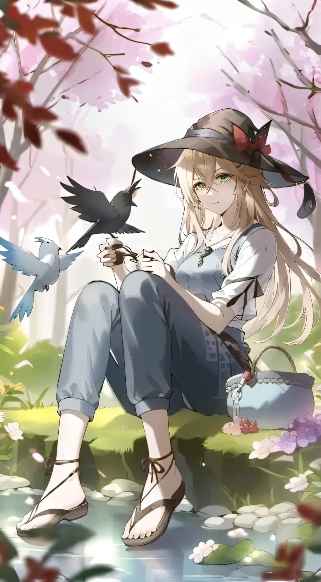 ai character: Hailey background