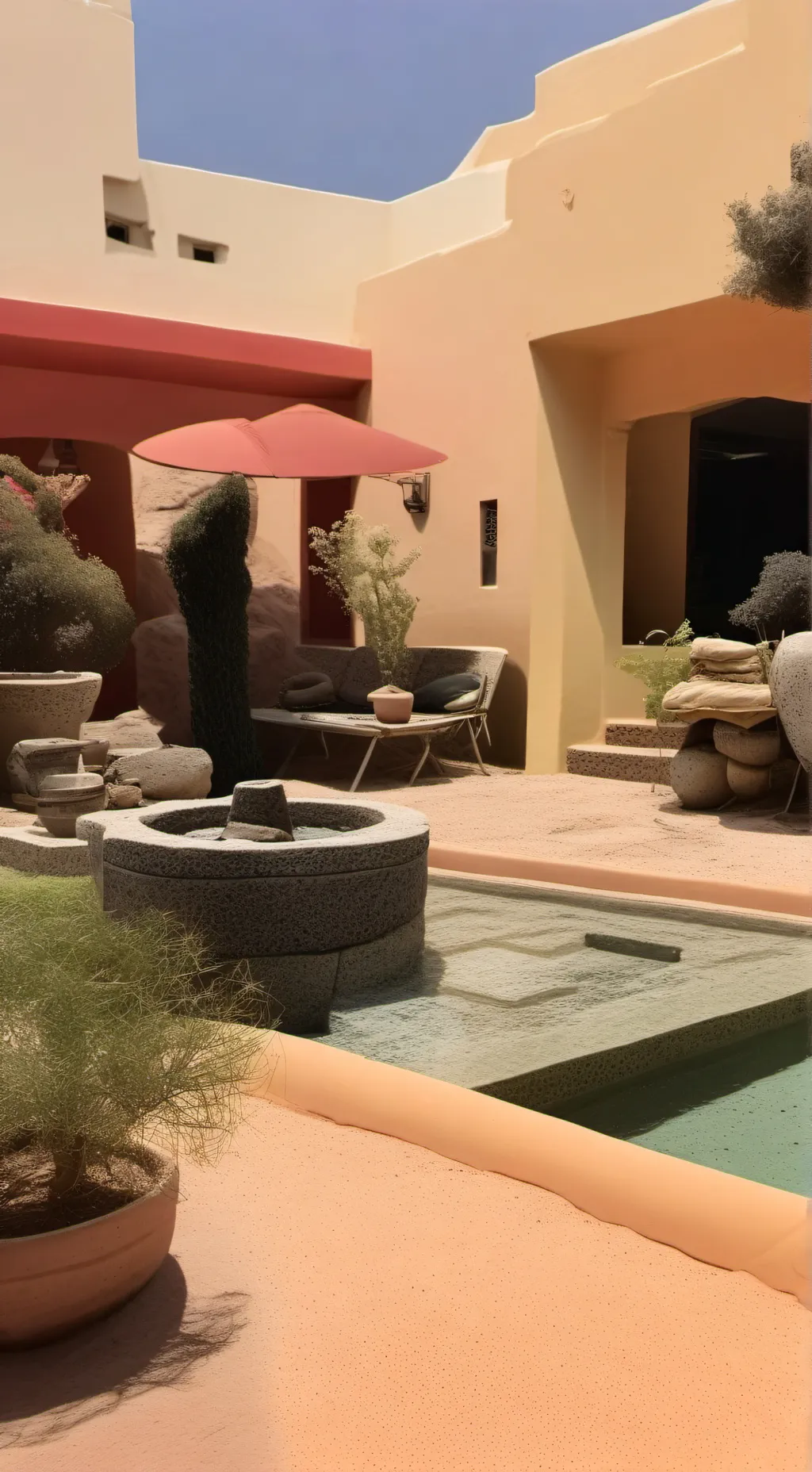 ai character: Restaurant  background