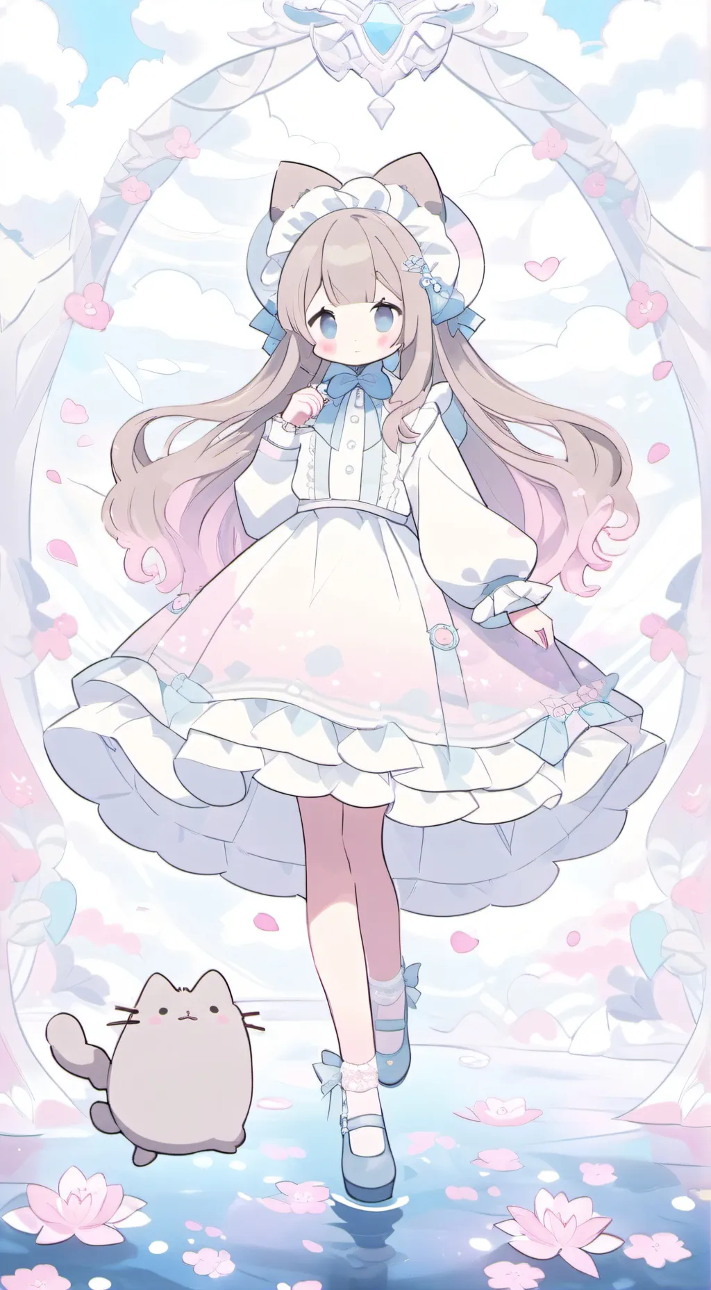 ai character: oreo y lia background