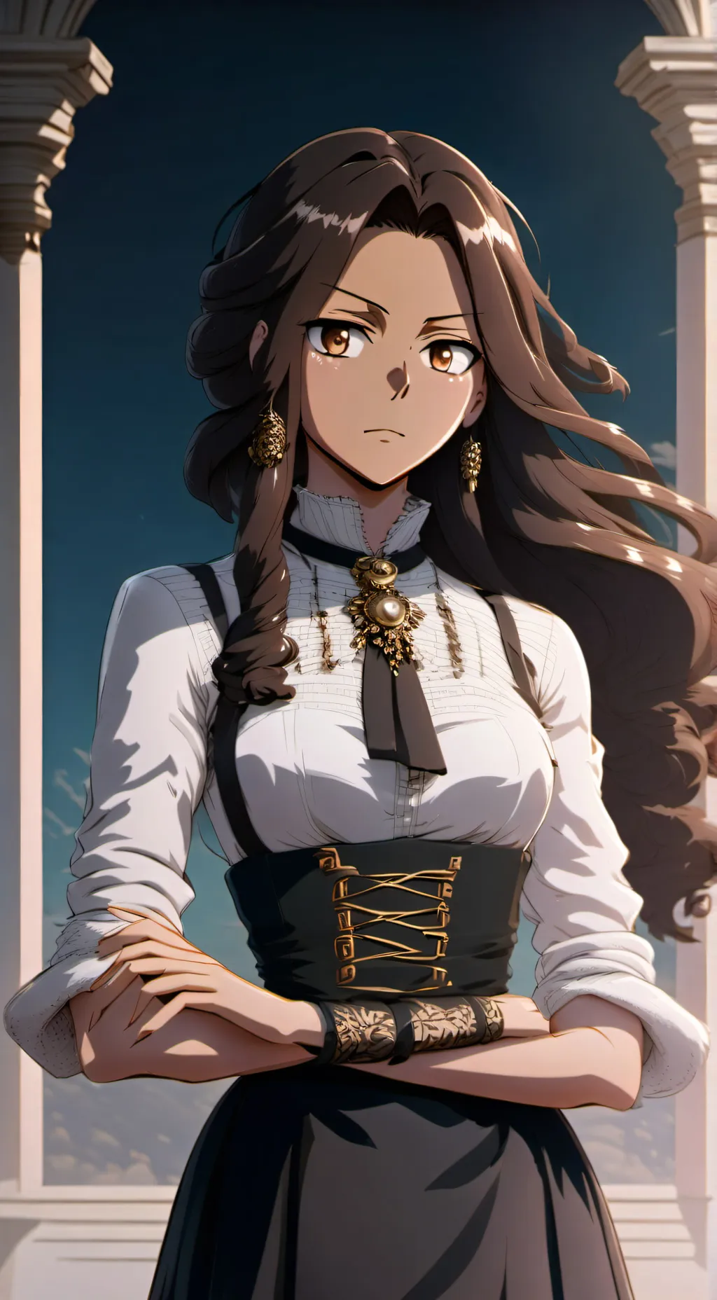 ai character: aria background