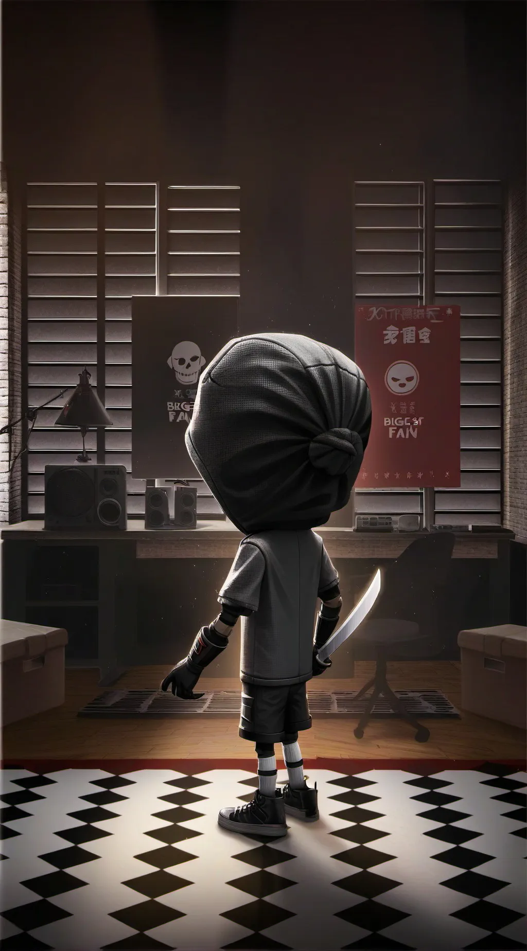 ai character: Killerpro  background