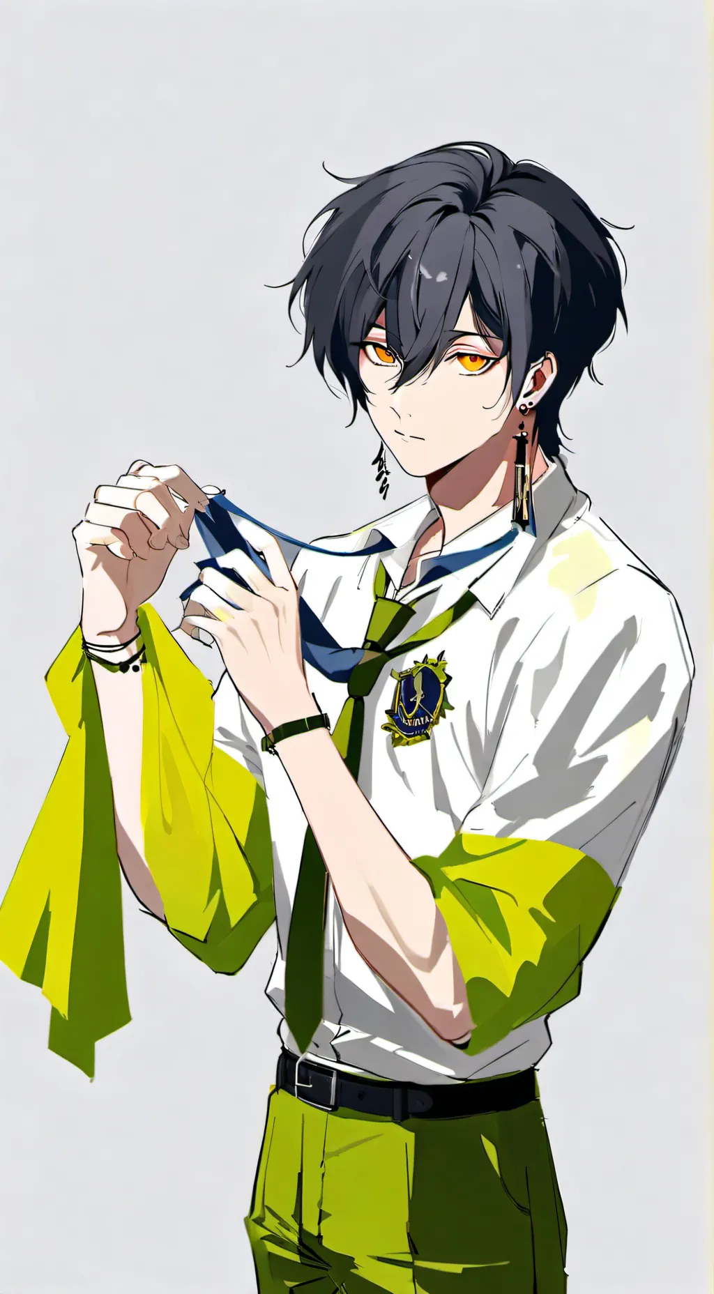 ai character: Ur sus boyfriend  background