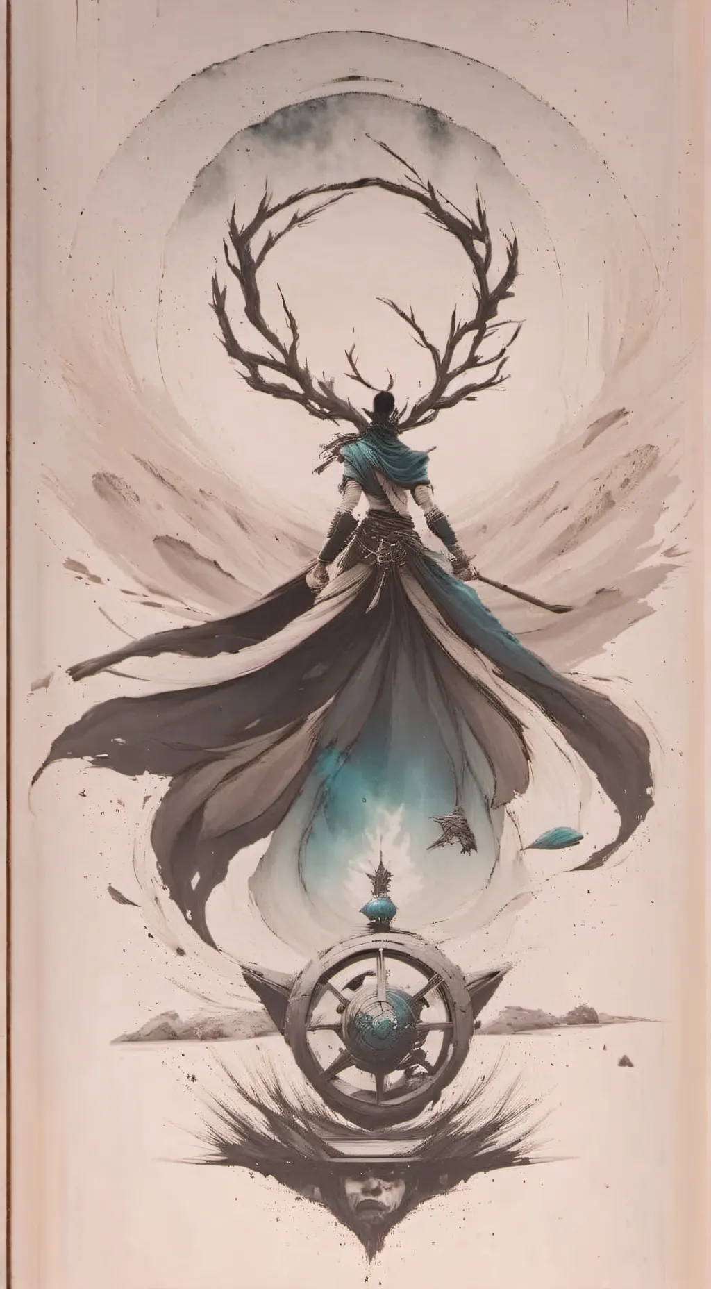 ai character: Azure parte 2 xd background