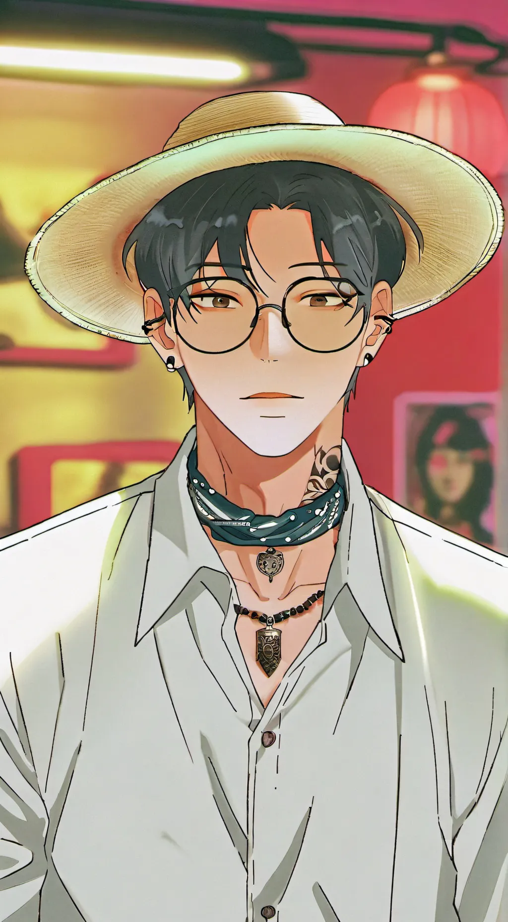 ai character: ❤️Cyrus❤️ background